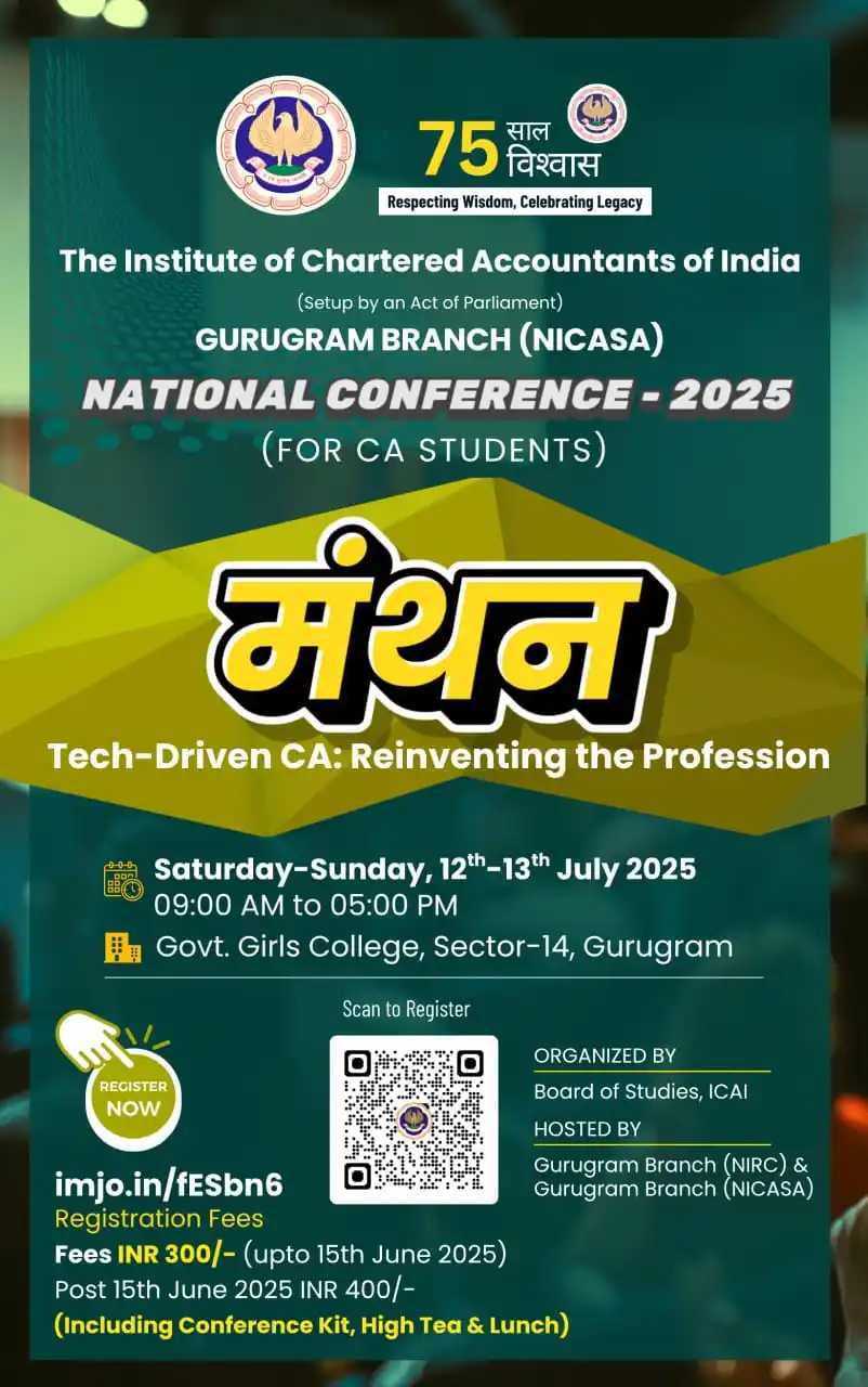 Image from CA NOTES COMMUNITY: 🚀 REGISTRATIONS OPEN NOW!  Presenting to you — 🎓 MANTHAN – National ...