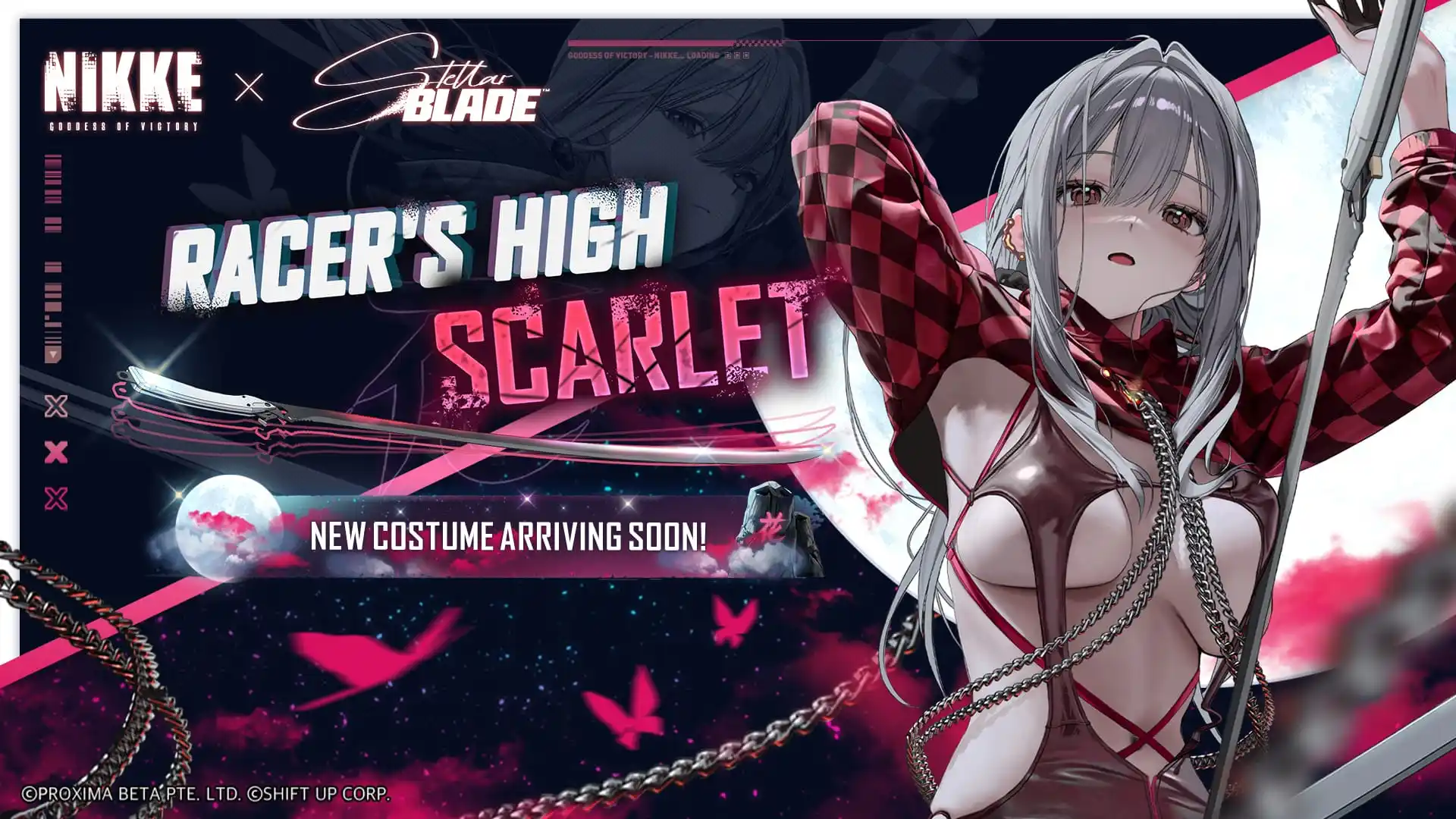 Image from GODDESS OFVICTORY:NIKKE: 【Scarlet Costume Introduction】  <a class="text-blue-500 hover:underlin...