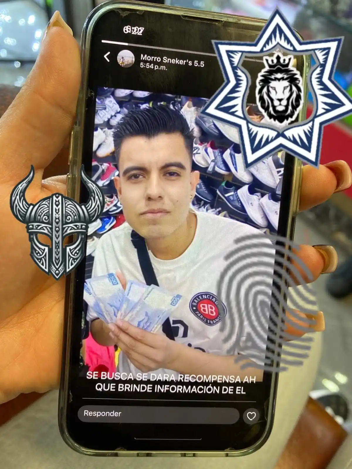 Image from N+ 👑 Fumanchu.Com⚜️: 👮🚔👮🚔 Se busca por lacra se robo varias cadenas de oro y dinero...