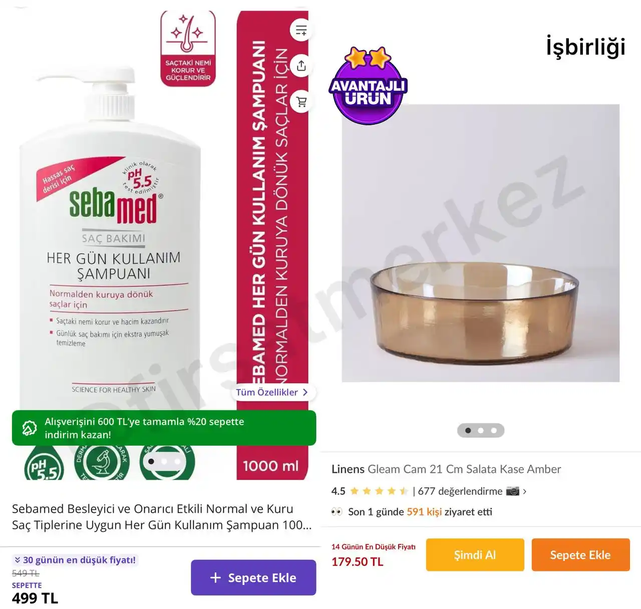 Image from İndirim Fırsat Merkezi: 🔥Sebamed Besleyici Ve Onarıcı 1000ML Şampuan ✅Sepette 499TL - Ücrets...
