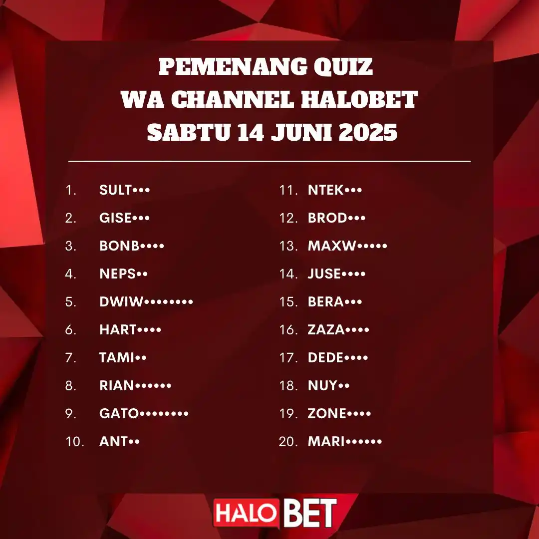Image from HALOBET OFFICIAL: ๐๐๐๐๐๐๐ ๐๐๐๐๐ ๐๐๐๐ ๐๐๐๐๐๐๐๐ Nantikan ๐๐๐๐...
