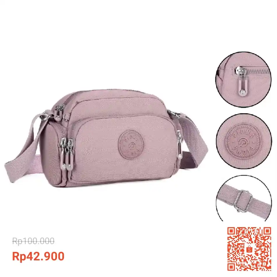 Image from INFO PROMO RACUN SHOPEE DISKON TIKTOK TOKOPEDIA GOJEK GRAB BELAJAR DAGET STICKER GIVEAWAY: Soft green Temukan TAS SELEMPANG WANITA / SLINGBAG WANITA / TAS PIOMA...