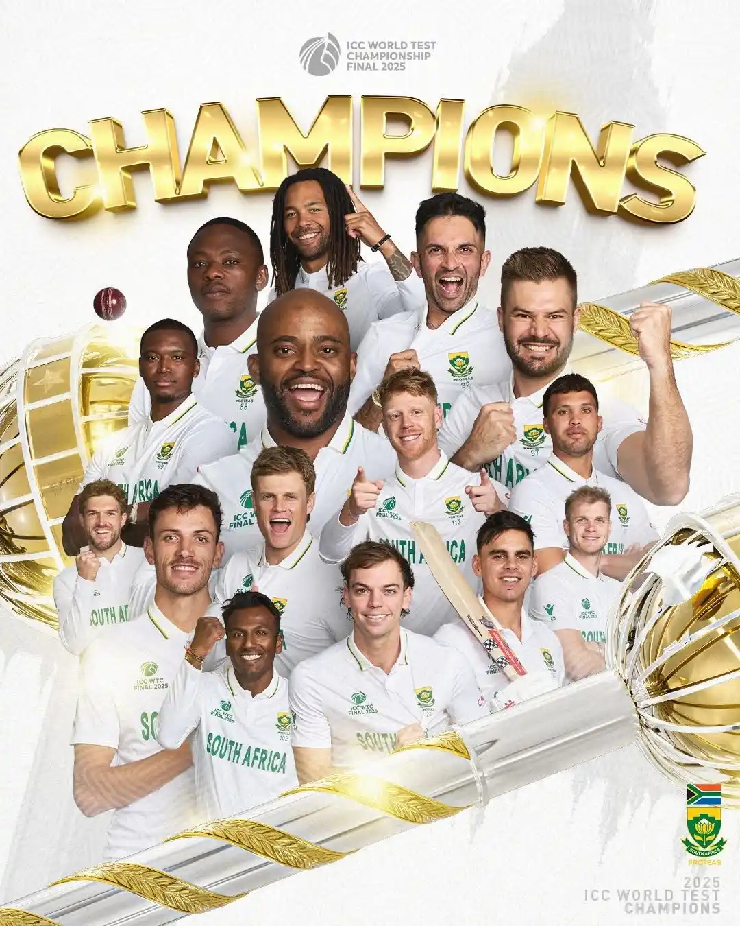 Image from Zimcelebs Official 1: South Africa has made history by Winning the ICC World Test Championsh...