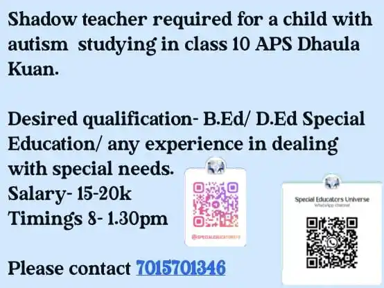 Image from Special Educators Universe: *Special Educators Universe channel*   Join now - WhatsApp - https://w...