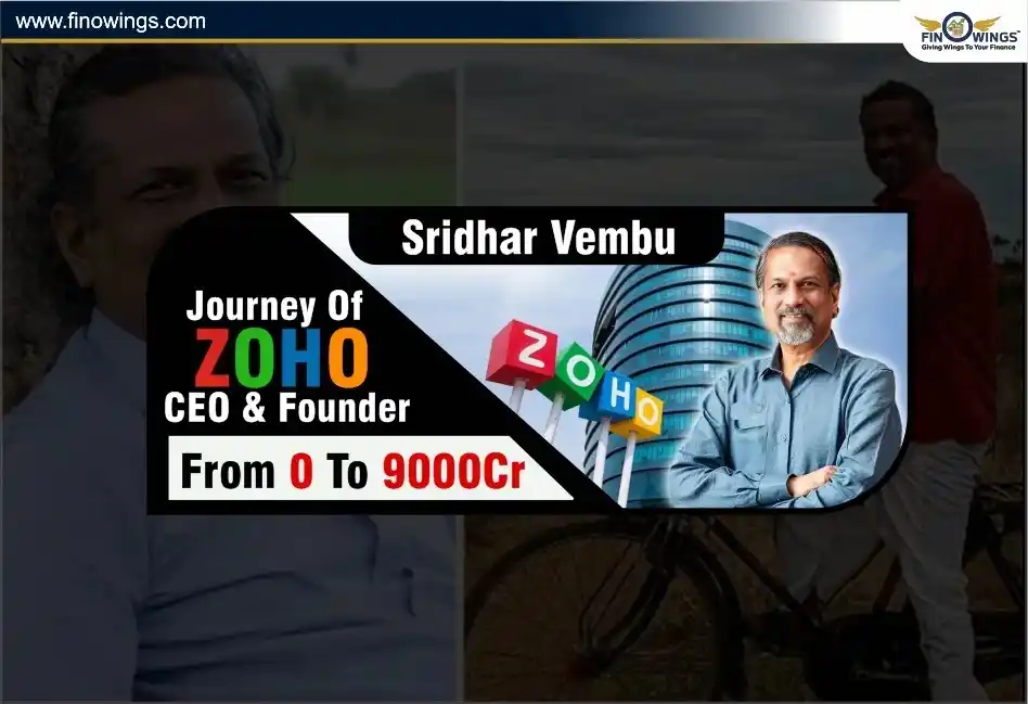 Image from Dr.Mukul Agrawal ( Stock Market Investor ) FINANCE,IPO: Sridhar Vembu- Journey of Zoho CEO & Founder, from 0 to 9000 cr 👇𝗧...