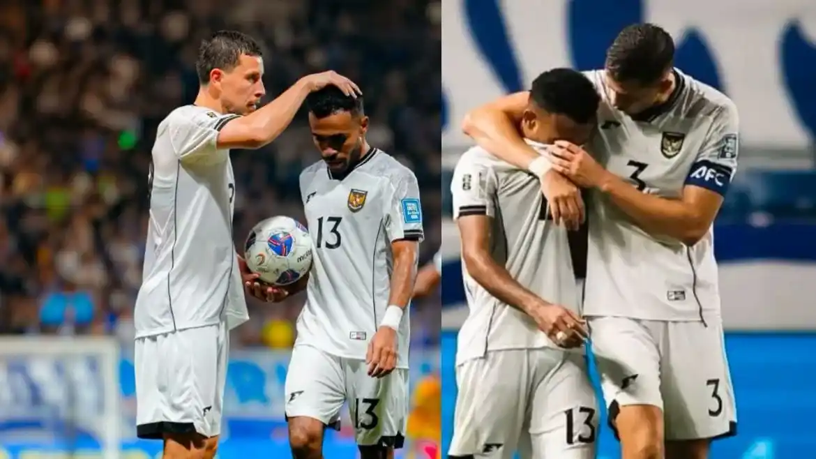Image from SOCCER WORLD REVIEW: 🚨|🔱 *Sumardji, manajer timnas Indonesia:* *"Yance selesai pertandi...
