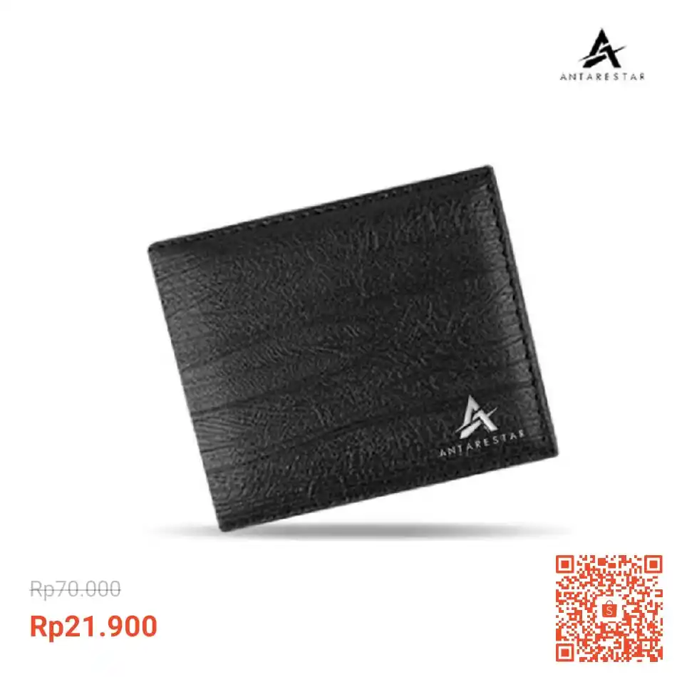 Image from INFO PROMO RACUN SHOPEE DISKON TIKTOK TOKOPEDIA GOJEK GRAB BELAJAR DAGET STICKER GIVEAWAY: Temukan ANTARESTAR Official - Dompet Kulit Pria Pioneer Series Synthet...