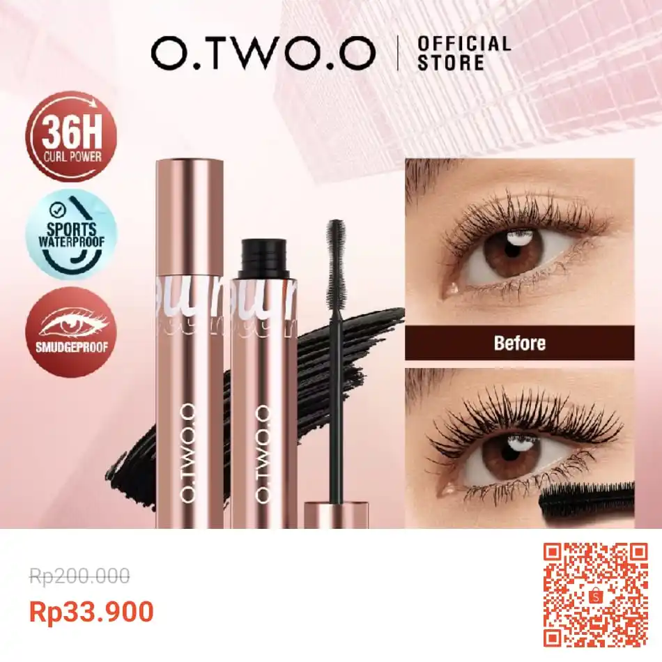 Image from INFO PROMO RACUN SHOPEE DISKON KODE VOUCHER SPILLTIKTOK TOKOPEDIA TIKTOK BLIBLI LAZADA RECEH CUAN: Temukan O.TWO.O Lash Bold Volume Mascara Cosmetic Lash Extension Water...