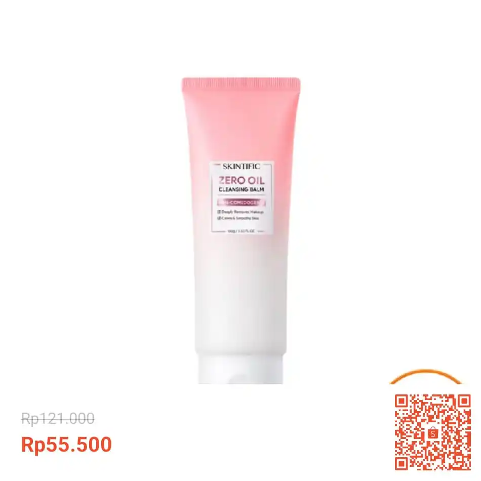 Image from INFO PROMO RACUN SHOPEE DISKON TIKTOK TOKOPEDIA GOJEK GRAB BELAJAR DAGET STICKER GIVEAWAY: Temukan Skintific Zero Oil Cleansing Balm 100Gr - Pembersih Cleanser M...