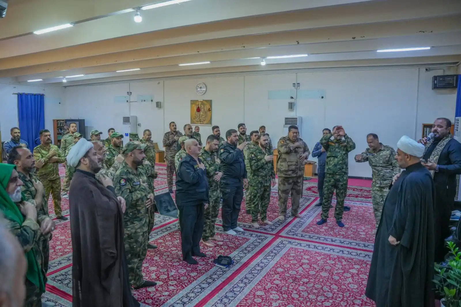 Image from فرقة العباس القتالية/ لواء 26: تغطيةٌ مصوَّرةٌ: فرقةُ العبّاس القتاليّة تُقيمُ في مقرِّها مجالسَ العز...