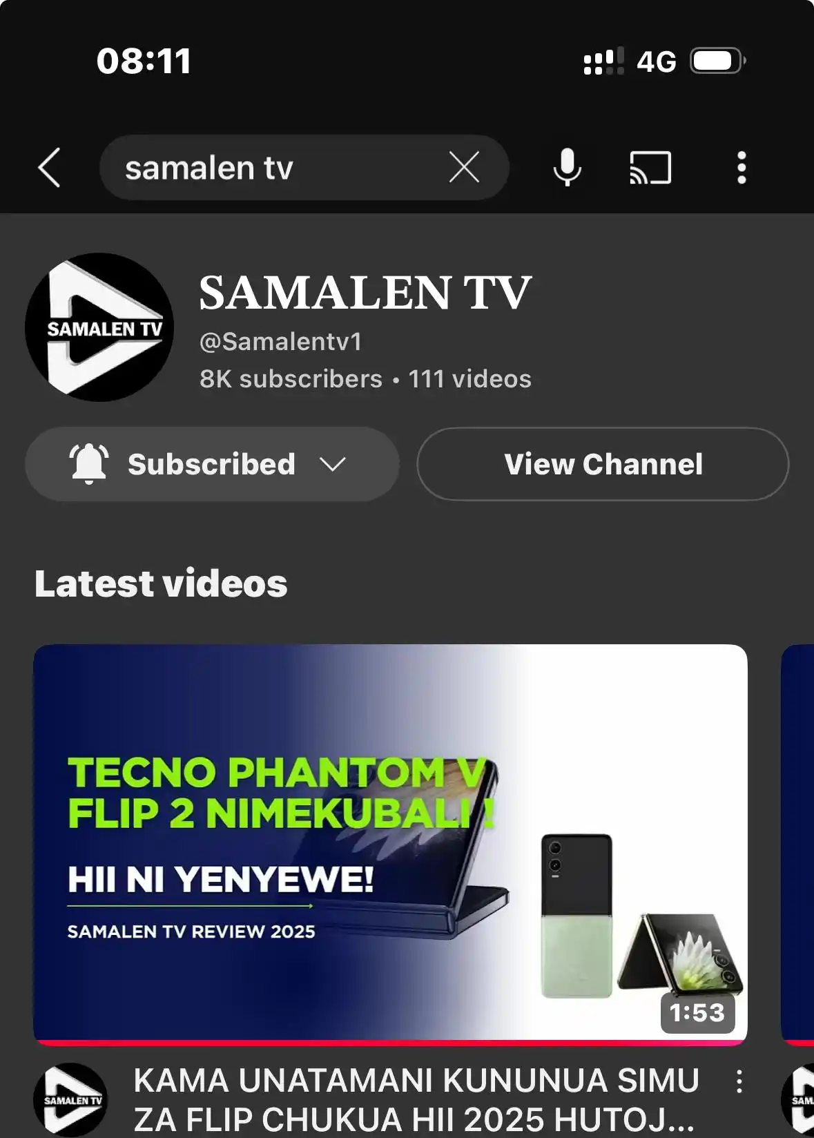 SAMALEN TV post