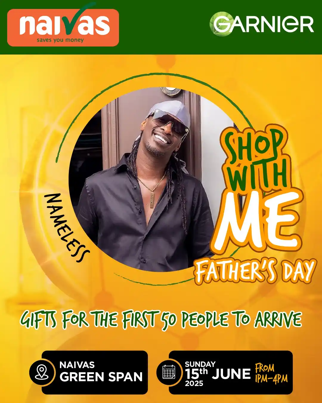 Image from Garnier East Africa: This Father’s Day, Naivas Greenspan is the place to be! Come celebrate...