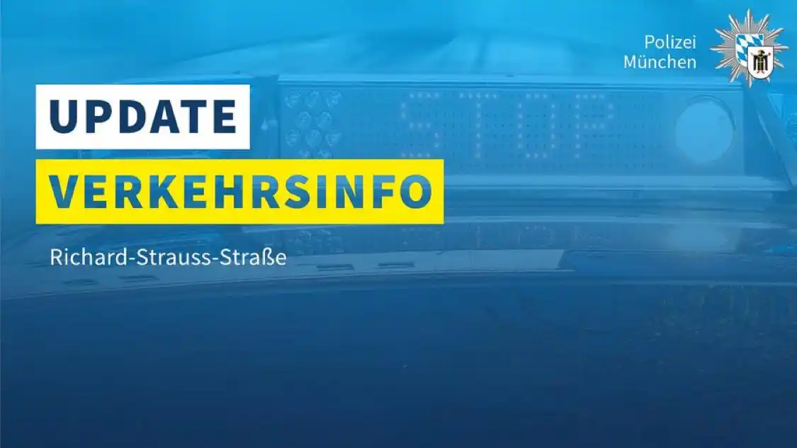 Image from Polizei München: *Update Verkehrsinfo* Die Verkehrssperren sind aufgehoben und die Ric...