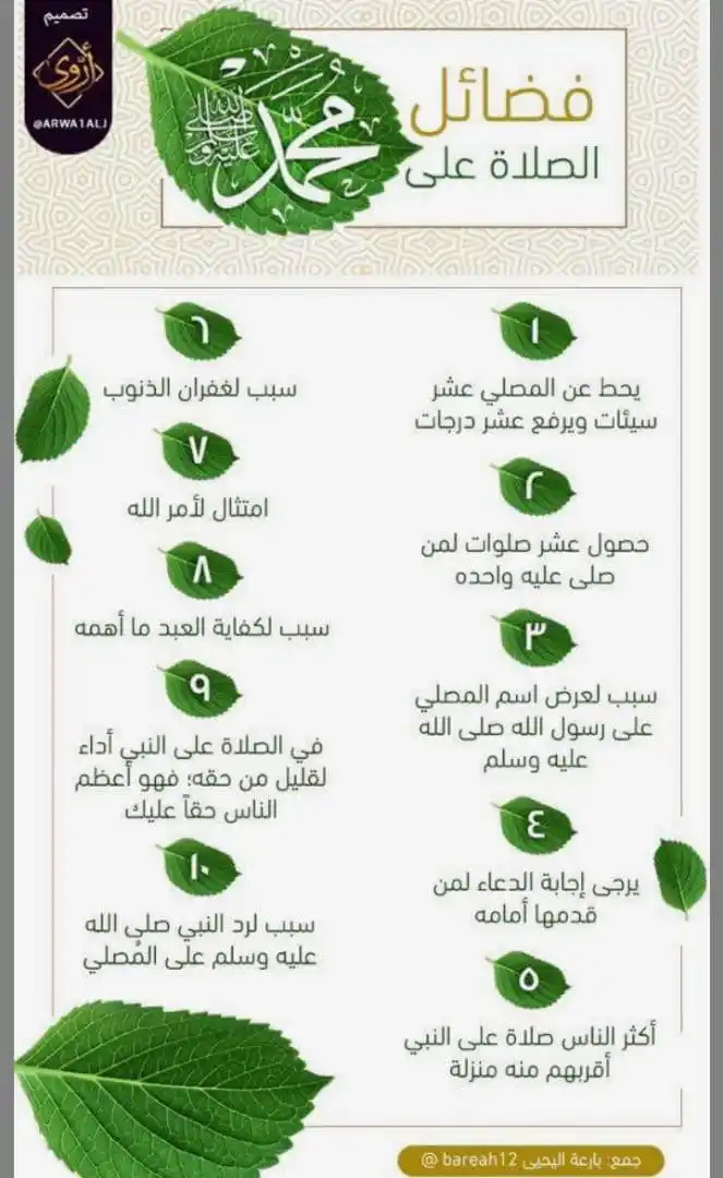 Image from 💚🌸 للجنةنسعى🌸💚: *يكفيك فخراً يا محب محمدٍ* *أن المحب مع الحبيب سيحشر*.💚🌸...