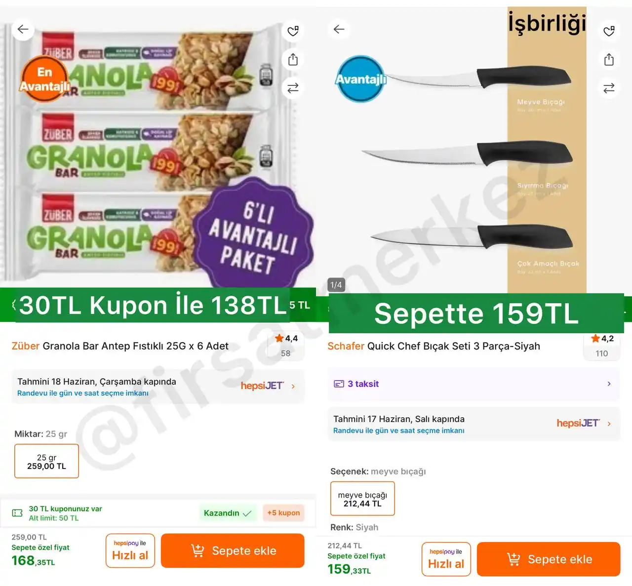 Image from İndirim Fırsat Merkezi: 🔥Züber Granola Bar Antep Fıstıklı 6’lı ✅Mağaza Takipte 30TL Kupon İl...