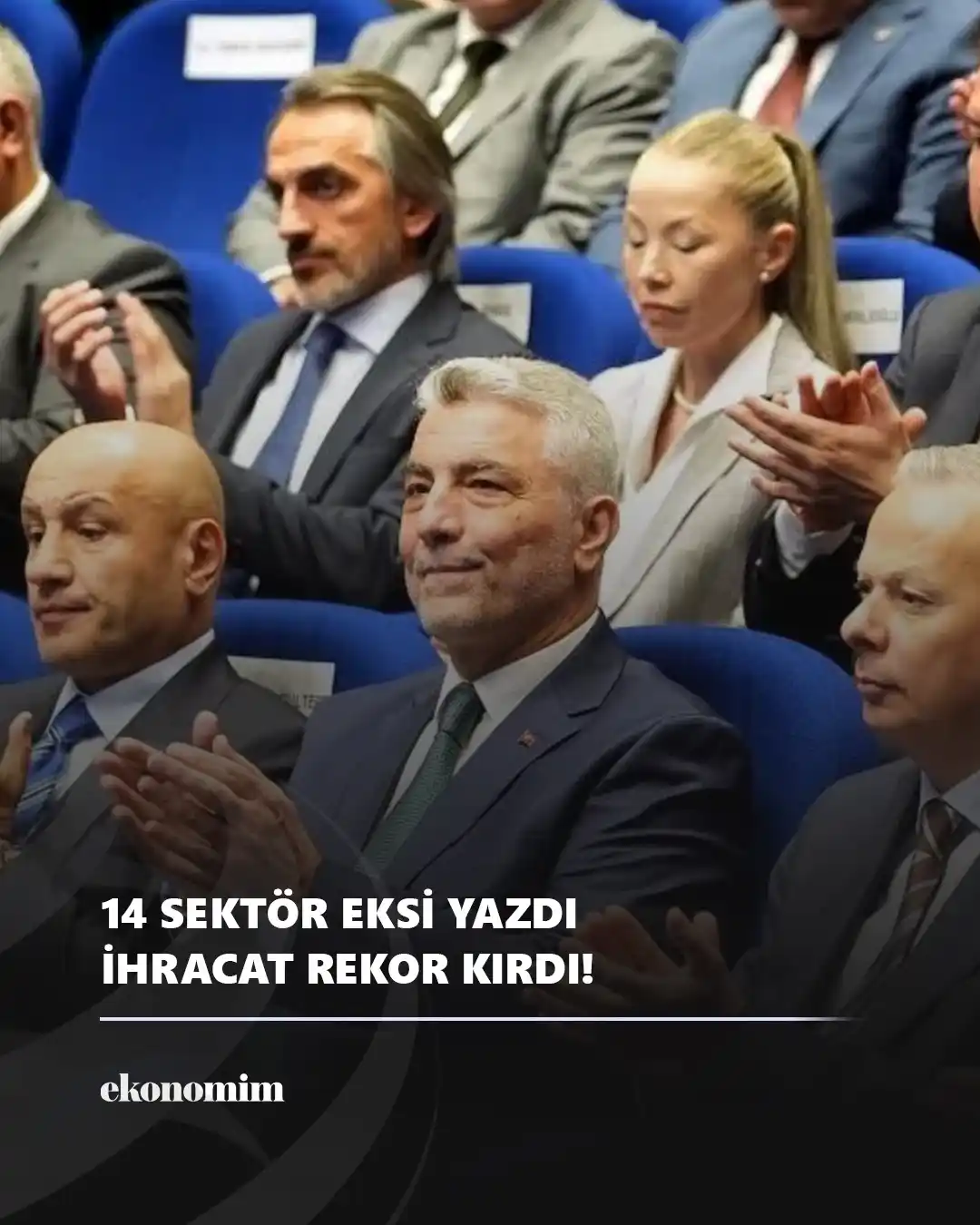 Image from Ekonomim: 📌 14 sektör eksi yazdı, ihracat rekor kırdı! https://www.ekonomim.co...