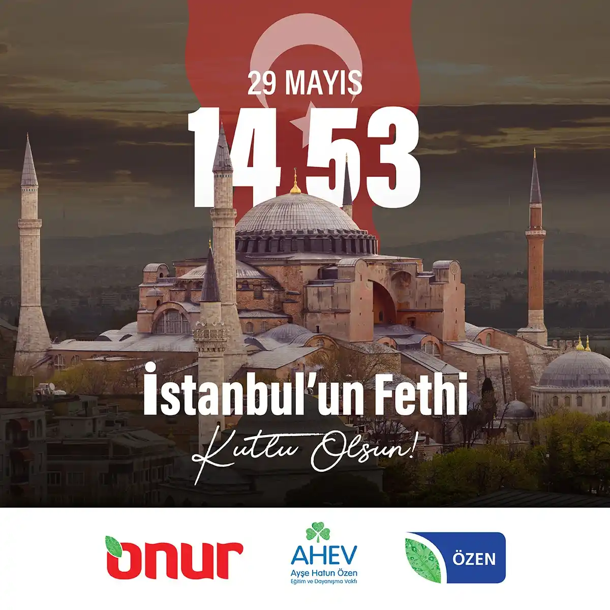 Image from Onur Market: 29 Mayıs 1453 İstanbul'un Fethi Kutlu Olsun! <a class="text-blue-500 h...