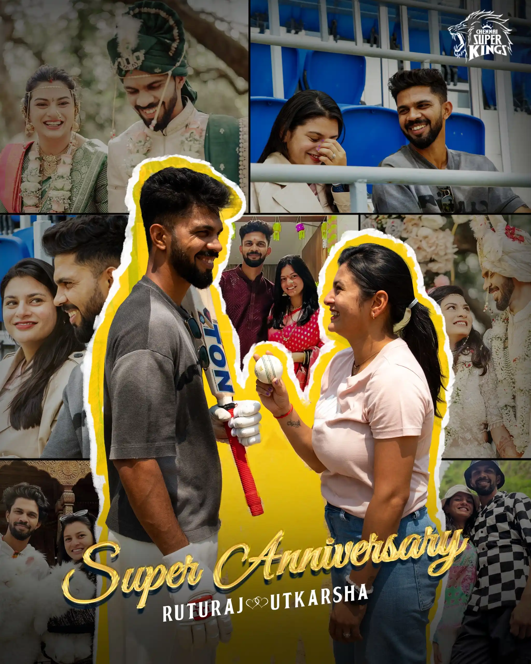 Image from Chennai Super Kings: A partnership built on Yellove and Yellove alone 💛 Here’s to forever,...