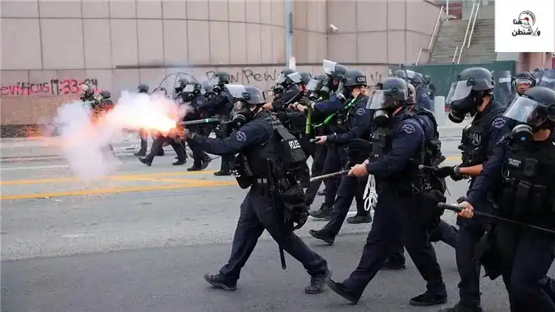 Image from هنا واشنطن: عمدة لوس أنجلوس كارن باس، ينتقد نشر الإدارة الأمريكية للحرس الوطني ومش...
