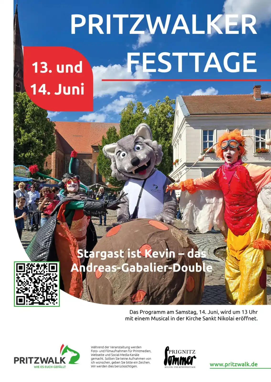 Image from Stadt Pritzwalk: Ab morgen steigt die Party! 🥳 Hier gibt's das volle Programm: https...