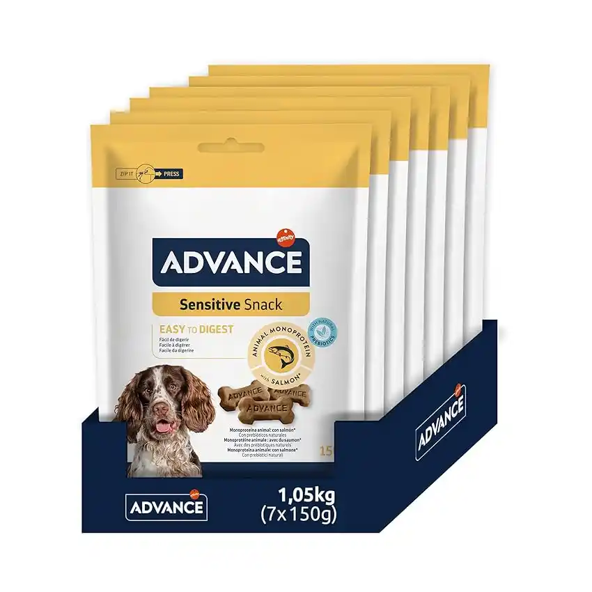 Image from Supermercato Sottocasa: 👀 ADVANCE Snacks - Sensitive Snack per Cani con Sensibilitè Digestive...