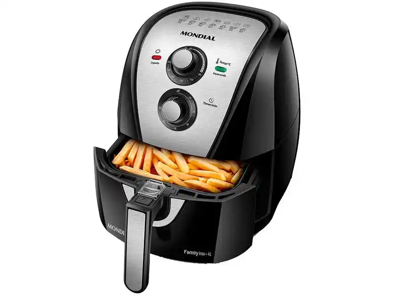 Image from Ofertas&Promoções EXPRESS - Shopee Aliexpress Mercado livre Amazon: Air Fryer Mondial Family AFN-40-BI Preto 4L com Timer
✅R$ 256 no pi...