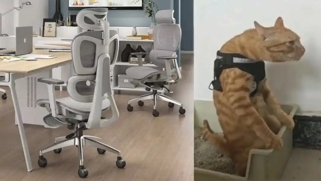 Image from Ofertas&Promoções EXPRESS - Shopee Aliexpress Mercado livre Amazon: AJEITA ESSA POSTURA IRMÃO 😏  Cadeira Escritório Ergonômica Executiva ...