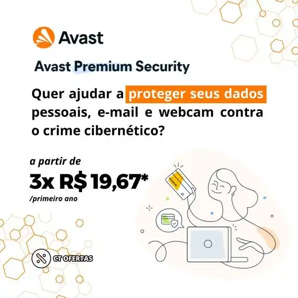 Image from Canaltech Ofertas: 🎁🎁🎁  Ajude a proteger seus dados pessoais, e‑mail e webcam contra o...