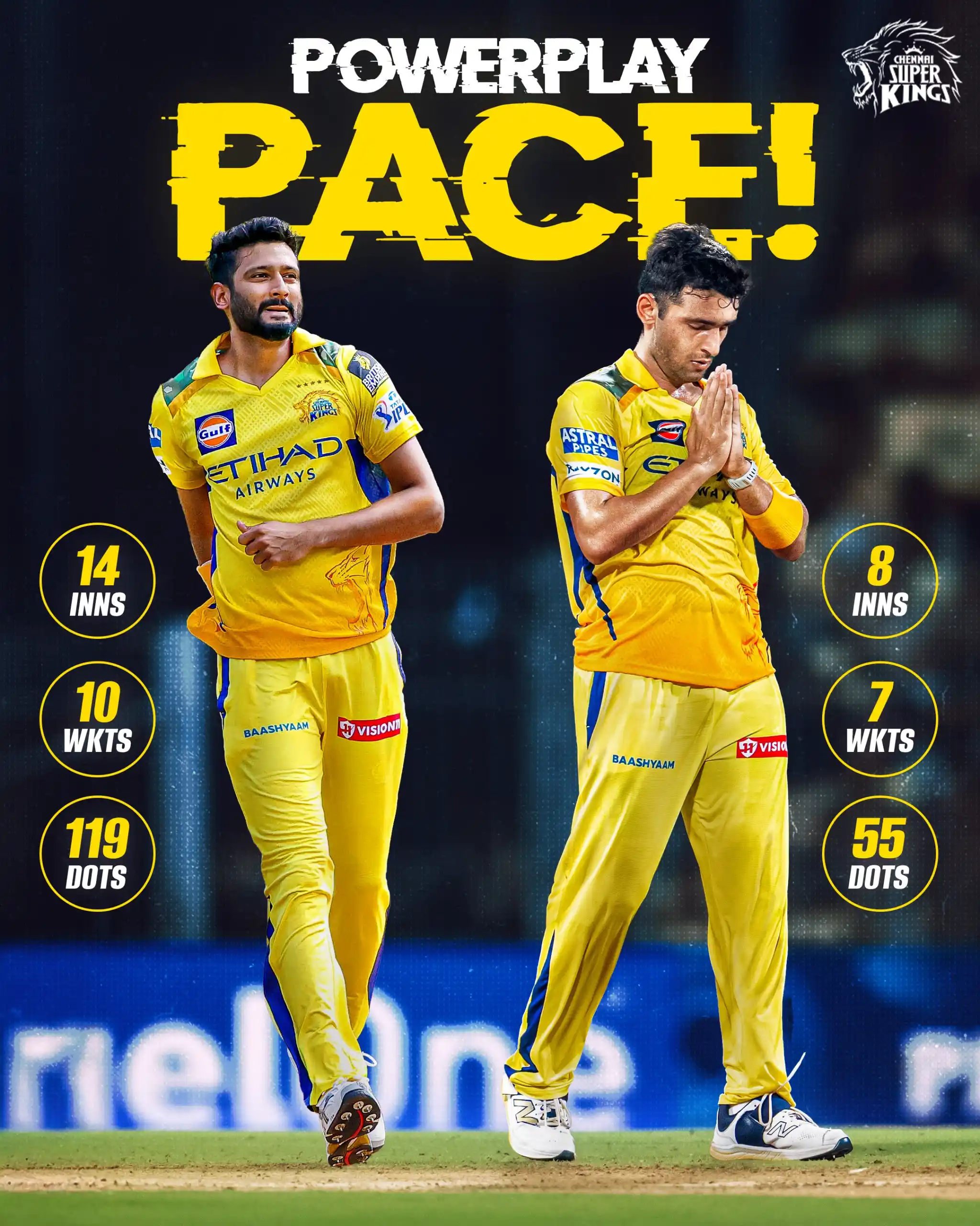 Image from Chennai Super Kings: AK 🤝 KA Lions play with powerful pace!🔥 <a class="text-blue-500 ho...