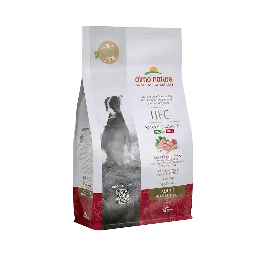 Image from Supermercato Sottocasa: 👀 almo nature HFC Natural Complete Adult M-L, Crocchette Complete per...