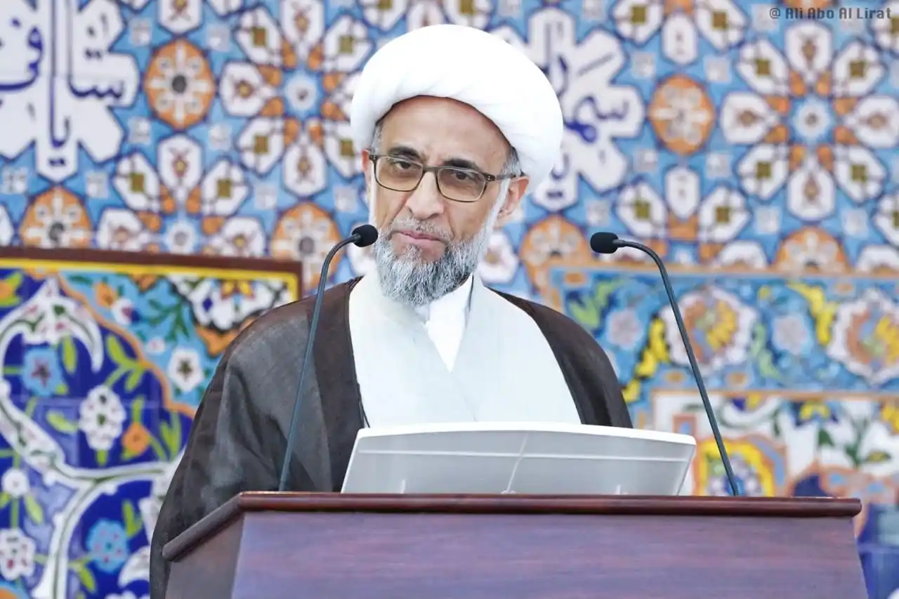 Image from قناة المنيزلة نيوز: • *الشيخ الصفار.. وعي الإنسان وشعوره بالمسؤولية يدفعه للجدّية والاهتم...