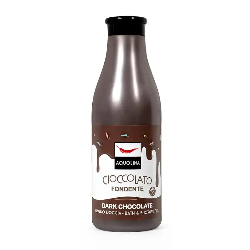 Image from Supermercato Sottocasa: 👀 Aquolina Bagno Doccia CIOCCOLATO FONDENTE. Bagnoschiuma leggero e d...