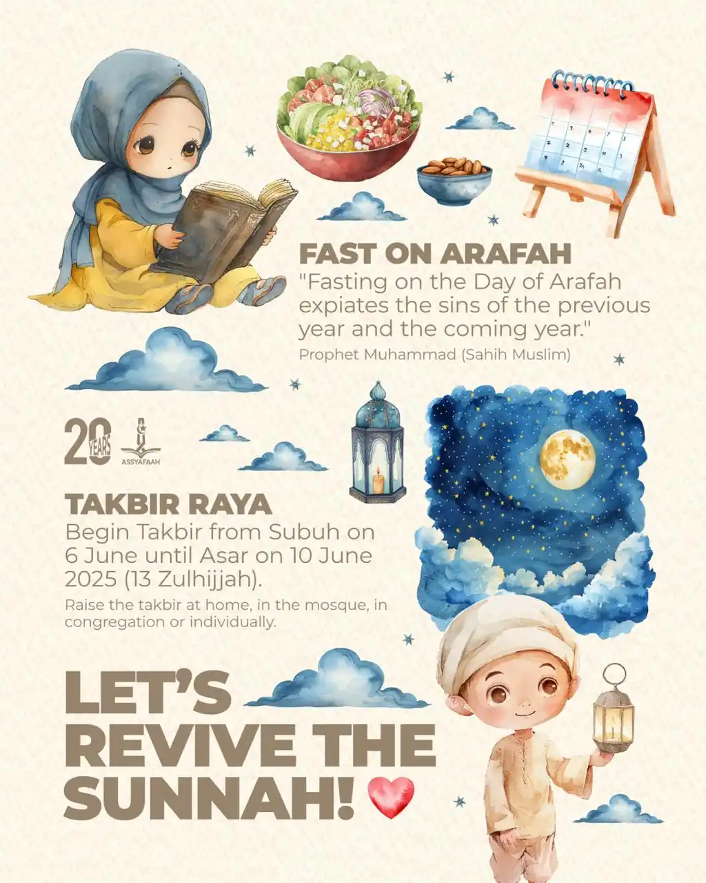 Image from Assyafaah Mosque: Assalamualaikum wr wb Blessed Jemaah, don’t miss the reward! 📅 Friday...