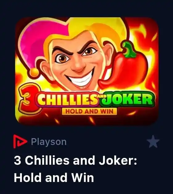 Image from Canal del tío Mau: *🚨ATENCIÓN, JUEGO ALTO🚨* El juego *3 Chillies and Joker* estará en ...