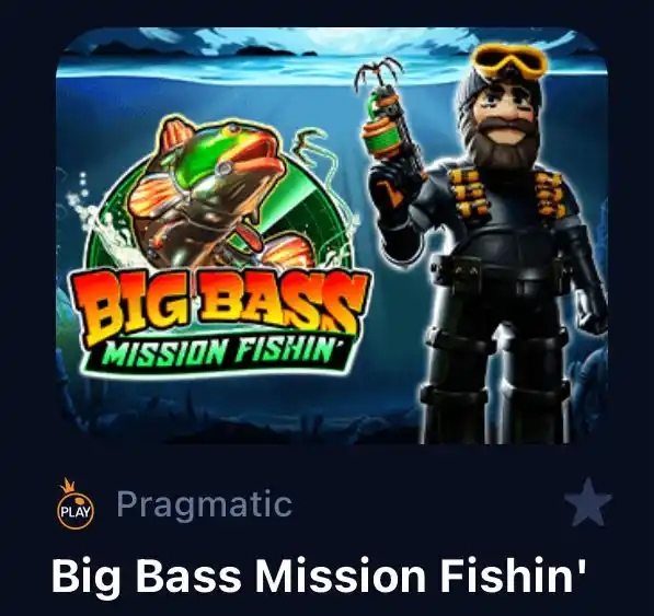 Image from Canal del tío Mau: *🚨ATENCIÓN, JUEGO ALTO🚨* El juego *Big Bass Mission Fishin'* estará...