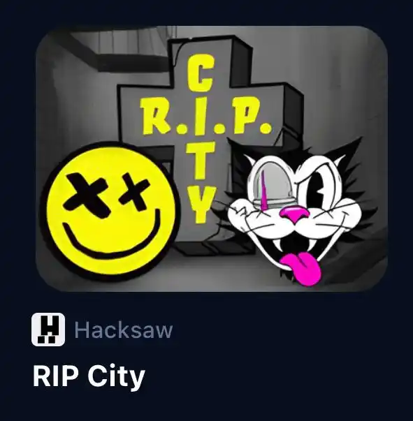 Image from Canal del tío Mau: *🚨ATENCIÓN, JUEGO ALTO🚨* El juego *RIP City* estará en un punto alt...