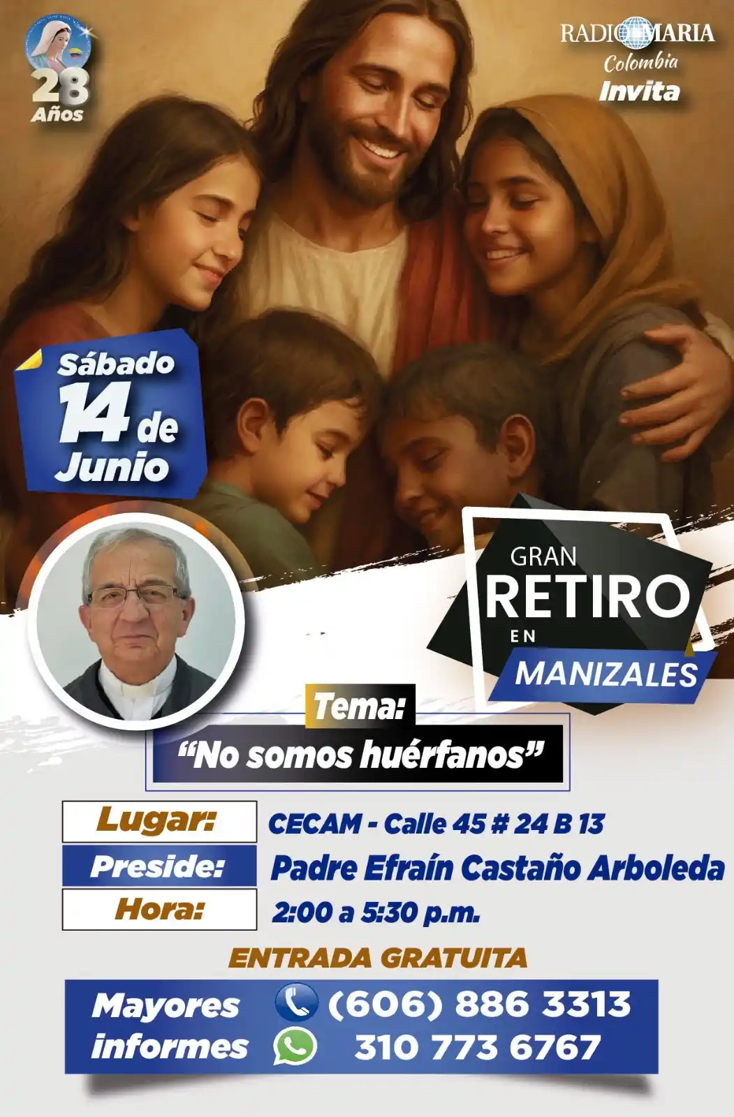 Image from Canal Radio María Colombia: 📣 ¡Atención Manizales! ¿Sientes que algo en tu interior clama por un ...