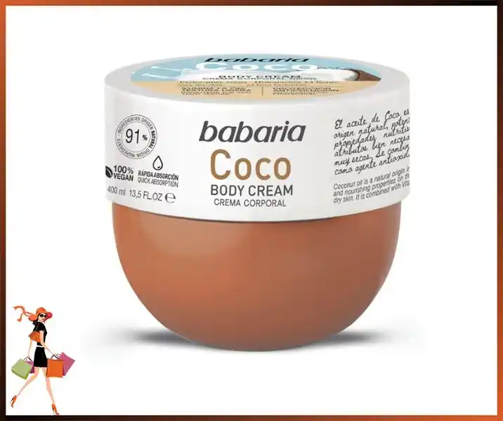 Image from Le Offerte di Joy: 🟢 *Babaria Crema Corporal Hidratante Coco 400ml* 💰 A soli *6,40€* i...