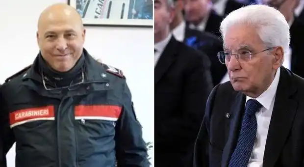 Image from RaiNews: *Brindisi, oggi i funerali del brigadiere Carlo Legrottaglie. Atteso S...