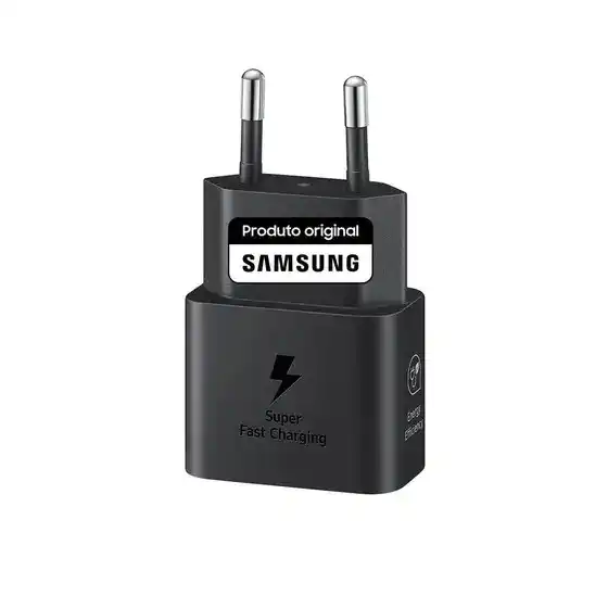 Image from Rafael Pacheco Ofertas: - Carregador de parede Super Rápido 45W (Com Cabo USB-C) - Samsung �...