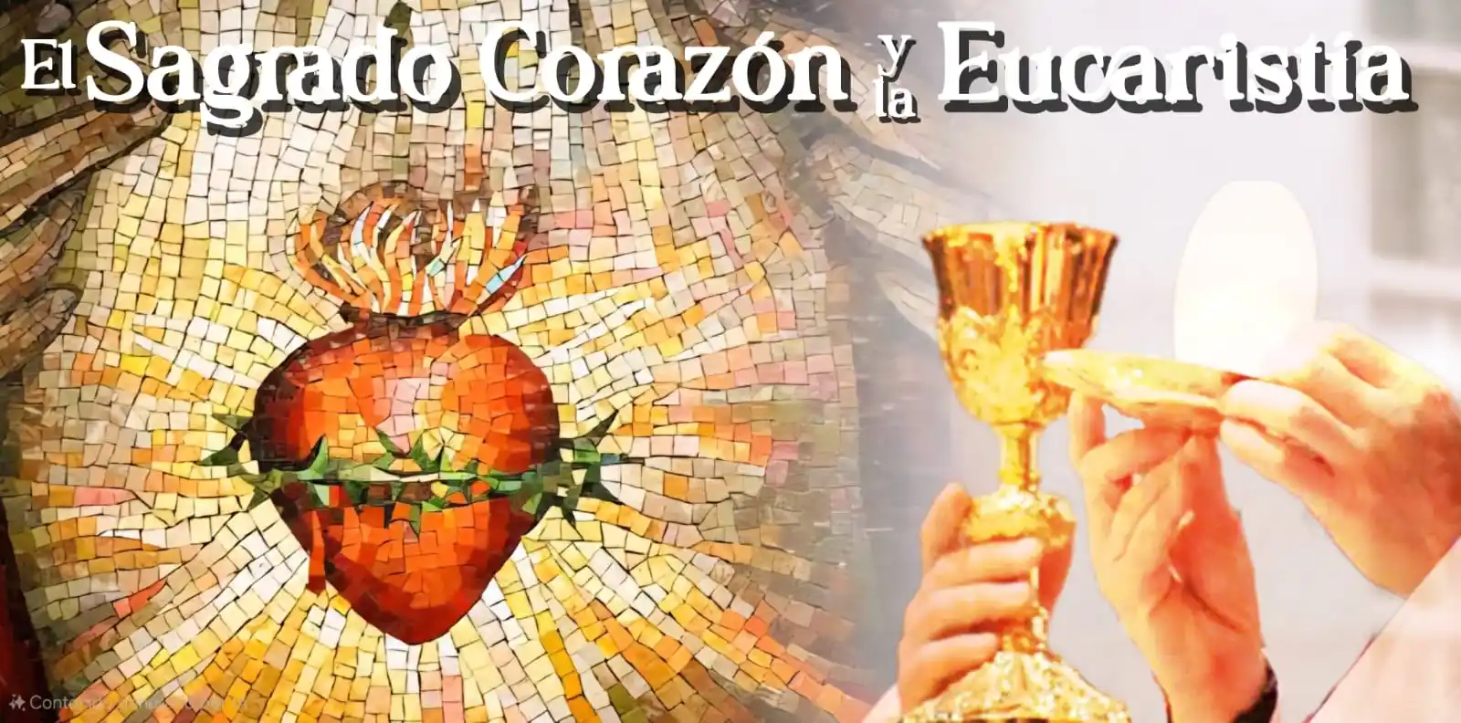 Image from ☧📜 Evangelio 𝐃𝐢𝐚𝐫𝐢𝐨 ✞🕯: *¿Cómo el Sagrado Corazón de Jesús 🫀 es prefiguración de la Eucaristí...