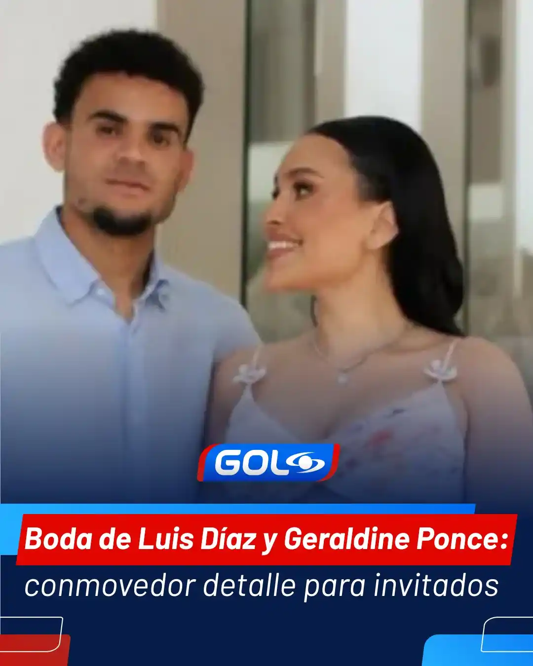 Image from Caracol Sports: 😯 Conozca los pormenores de la boda de Luis Díaz y Geraldine Ponce: ...