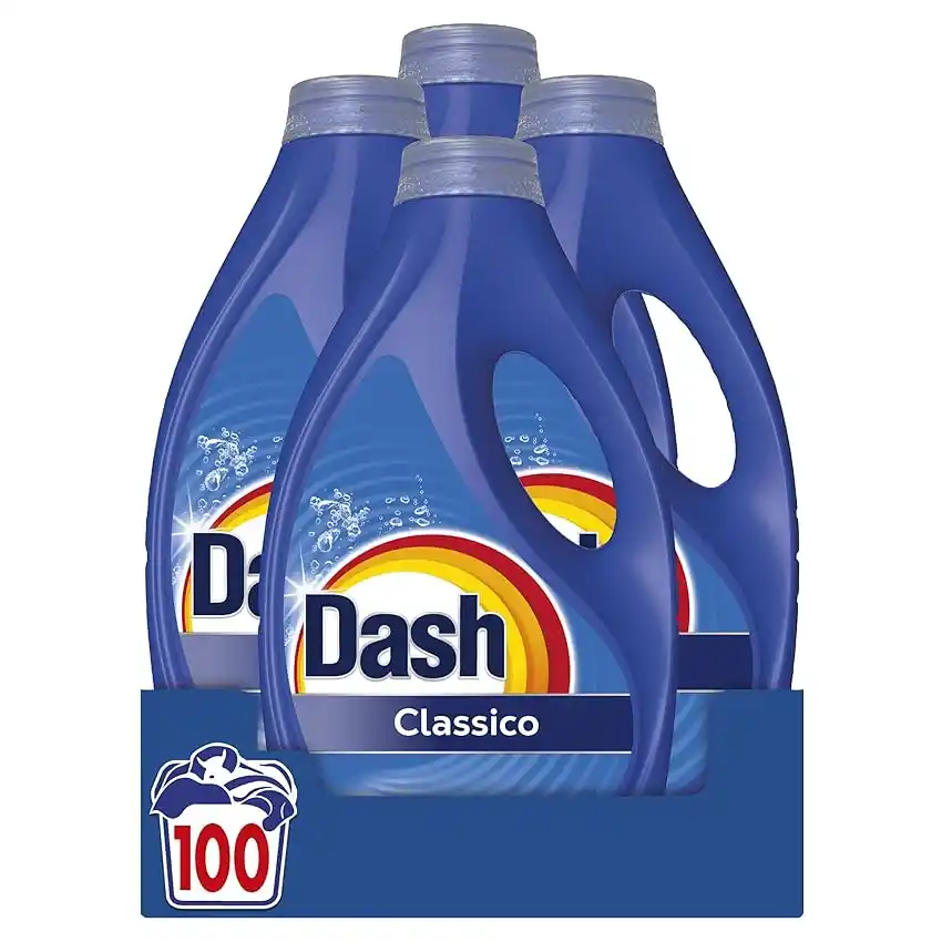 Image from Supermercato Sottocasa: 👀 Dash Power Detersivo Liquido Lavatrice, 100 Lavaggi (4x25) 💰 *A s...