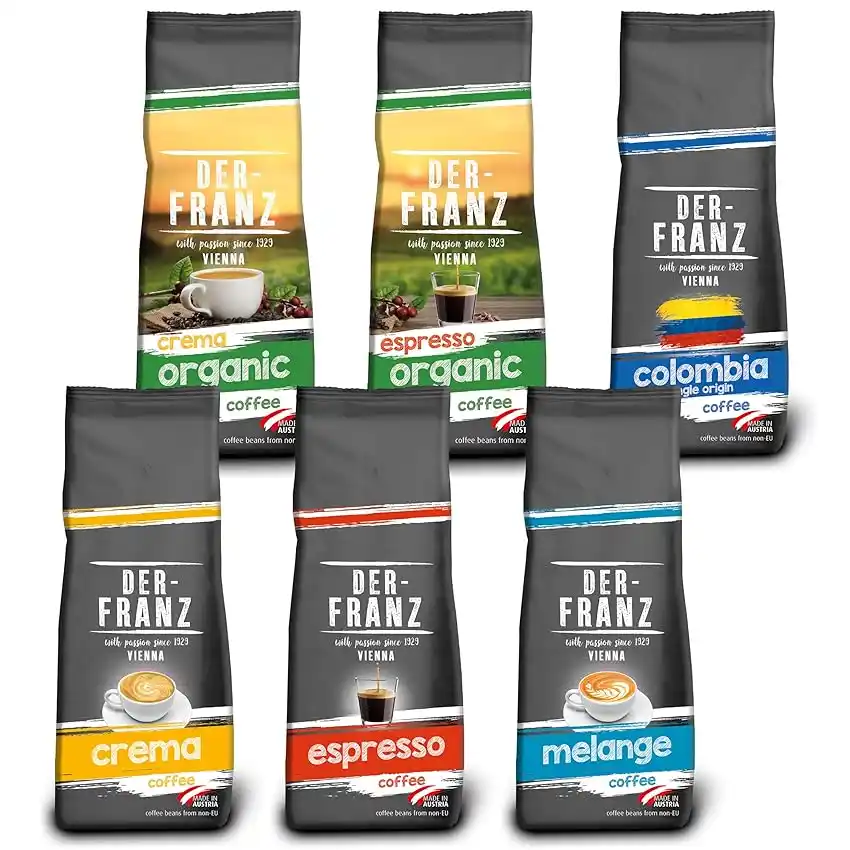 Image from Supermercato Sottocasa: 👀 Der-Franz caffè Pack, chicchi interi 💰 *A soli 47,59€* invece di ...