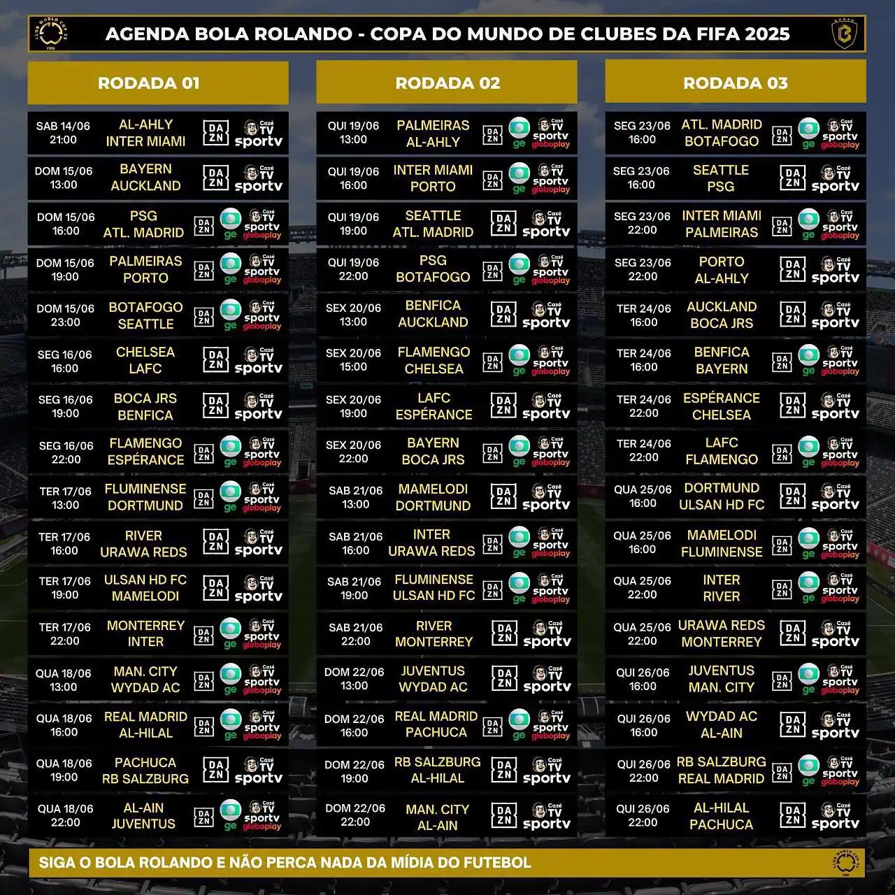 Image from Diário de torcedor: É HOJE!! Hoje inicia a Copa do Mundo de Clubes, a cobertura COMPLETA ...