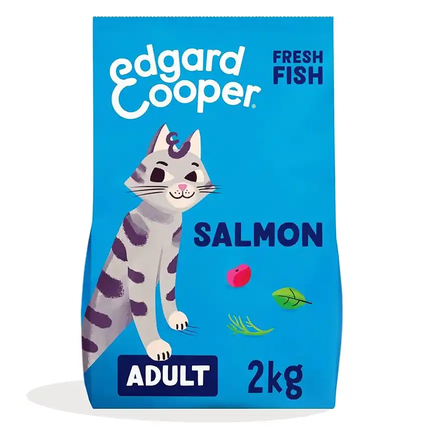 Image from Supermercato Sottocasa: 👀 Edgard & Cooper Crocchette Gatti, (Salmone Fresco) 💰 *A soli 20,7...