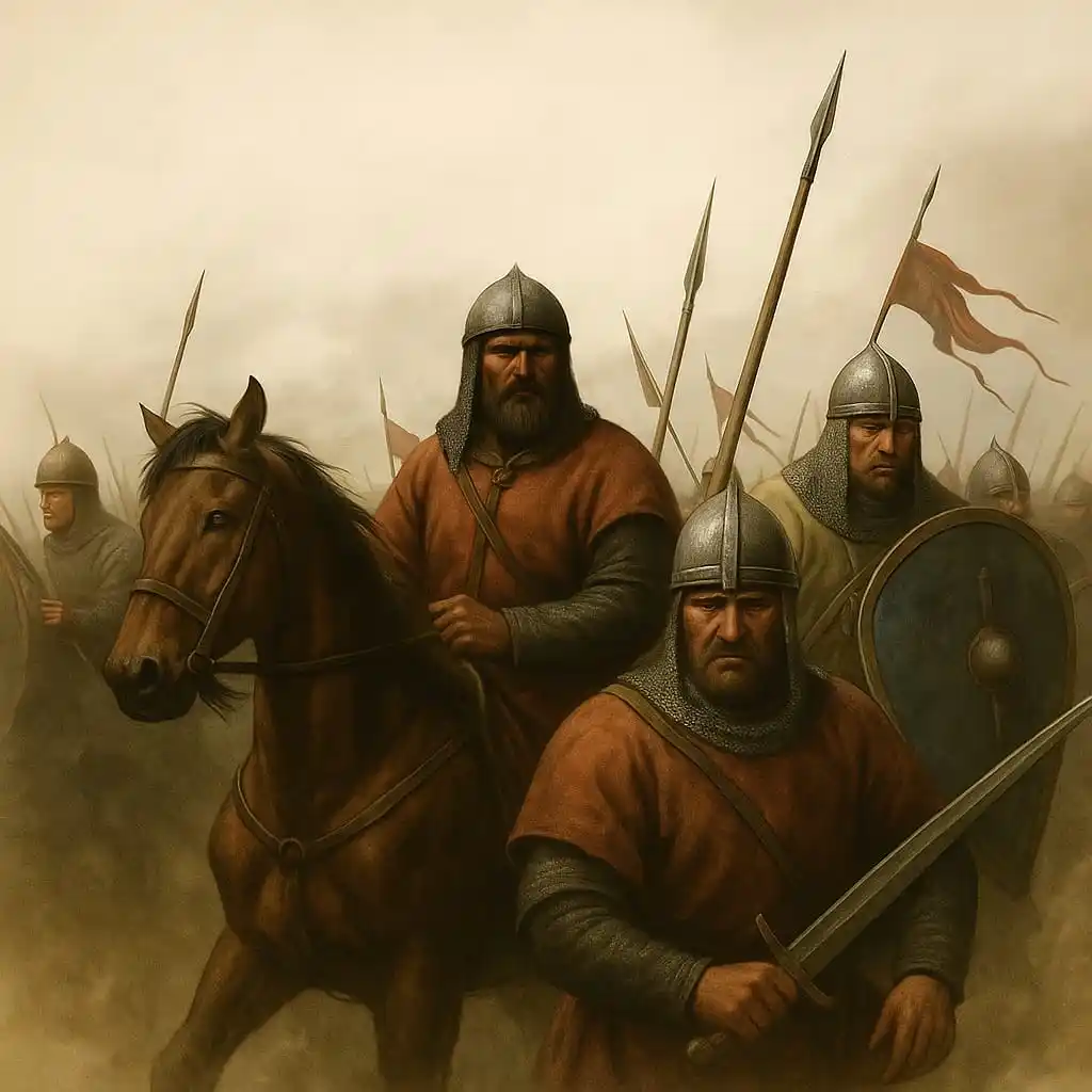 Image from antrophistoria: 🗓️ Efeméride: 12 de junio de 910. 🌍 En la Batalla de Augsburgo, lo...