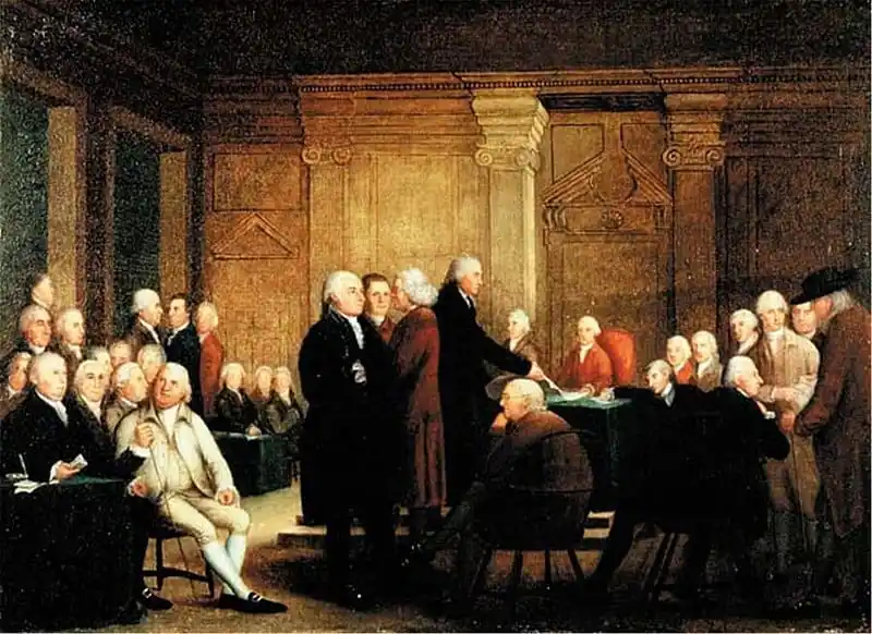 Image from antrophistoria: 🗓 Efeméride: 14 de junio de 1777. 🌍 Ese día, el Congreso Continenta...