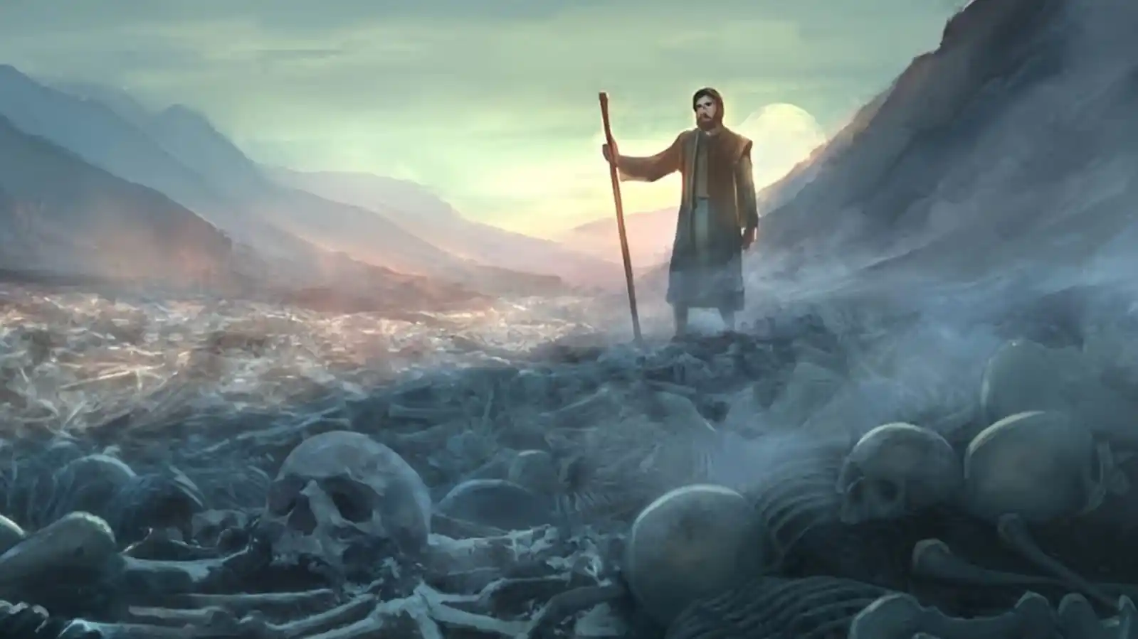 Image from ☧📜 Evangelio 𝐃𝐢𝐚𝐫𝐢𝐨 ✞🕯: *El Profeta Eliseo: El poder de regresar la vida hasta en los huesos_*...