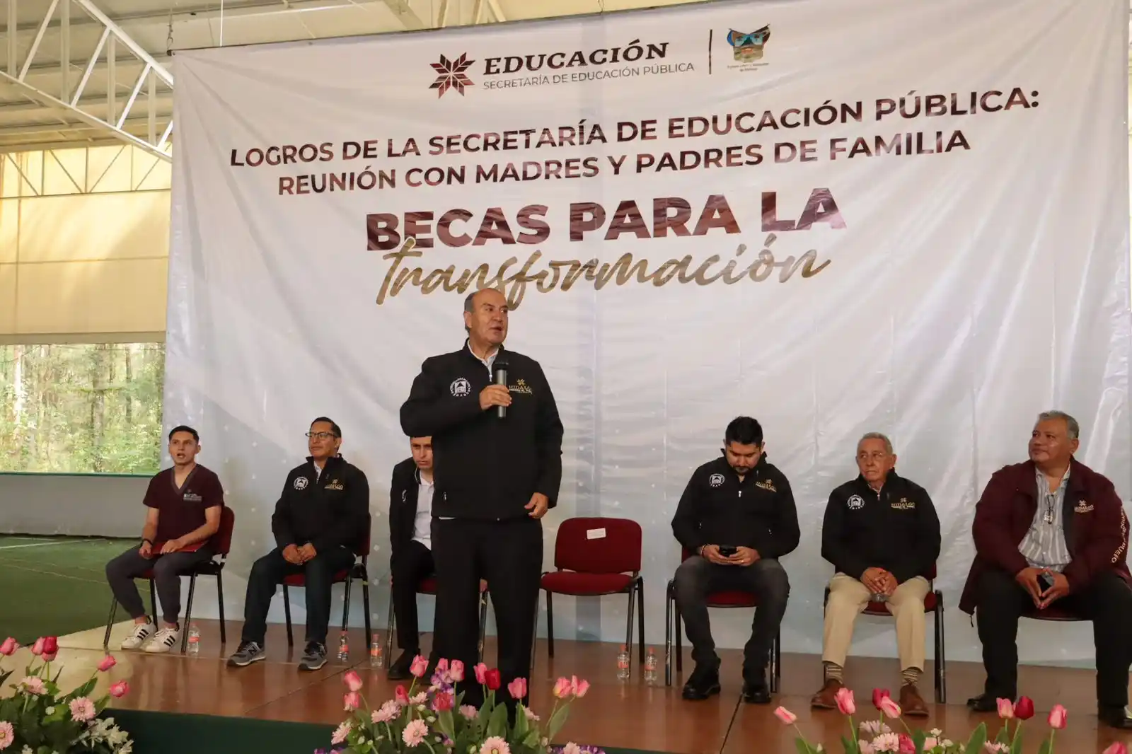 Image from SEPHidalgo: El secretario de Educación Pública de Hidalgo, Naty Castrejón, encabez...